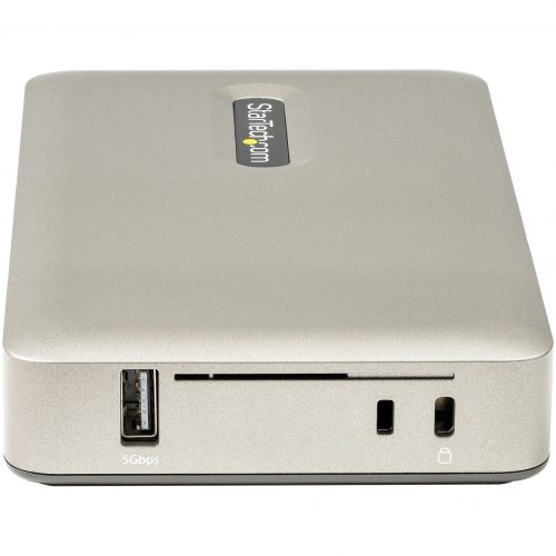 Startech .com USB C Dock, USB-C to DisplayPort 4K 30Hz or VGA, 65W PD3.0, 4-Port USB 3.1 Gen 1 Hub, GbE, Universal USB C Docking StationUSB… DKM30CHDPD