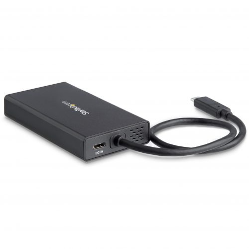 Startech .com USB-C Multiport AdapterUSB-C Travel Dock w/ 4K HDMI60W PD Pass-Through, GbE, 2x USB-AMini USB Type-C Docking StationU… DKT30CHPD
