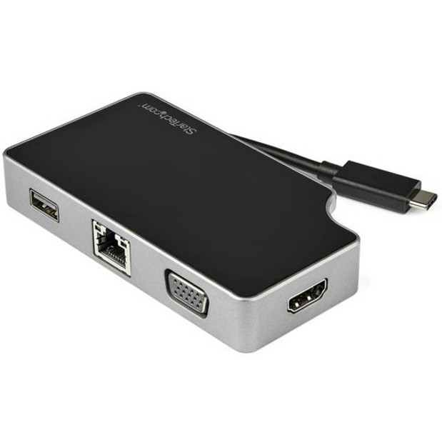 USB C Multiport Adapter VGA/PD/USB-A/GbE - USB-C Multiport