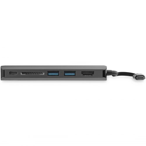 Startech .com USB C Multiport AdapterUSB Type-C Travel Dock to 4K HDMI, 3x USB Hub, SD, GbE, 60W PD 3.0 Pass-ThroughMini Laptop Dock -… DKT30CSDHPD3