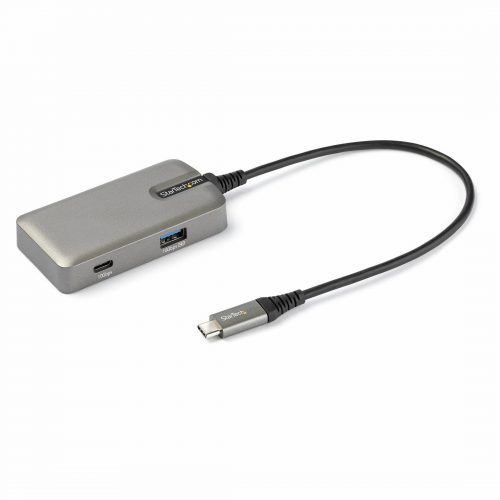Startech .com USB C Multiport Adapter, 4K 60Hz HDMI 2.0, 100W PD Pass-through, USB Hub, USB Type-C Mini Docking Station, 10″ (25cm) CableUS… DKT31CHPD3