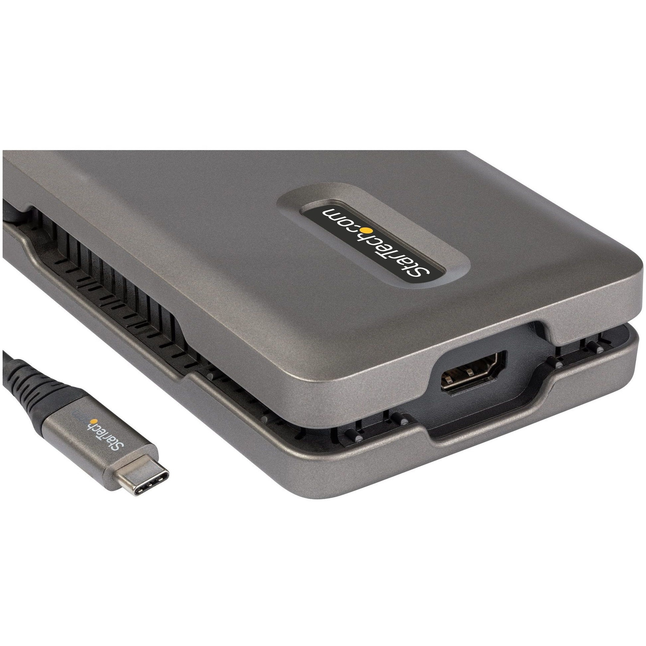 StarTech.com USB C Multiport Adapter, Dual 4K 60Hz HDMI 2.0b