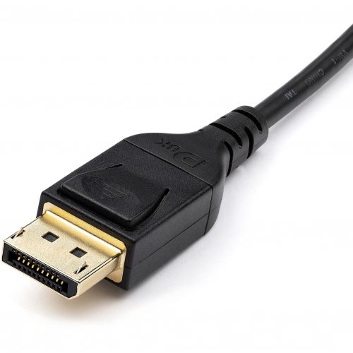 Startech .com 3ft 1m VESA Certified Mini DisplayPort to DisplayPort 1.4 Cable, 8K 60Hz HBR3 HDR, Super UHD 4K 120Hz, mDP to DP Slim Cord3… DP14MDPMM1MB