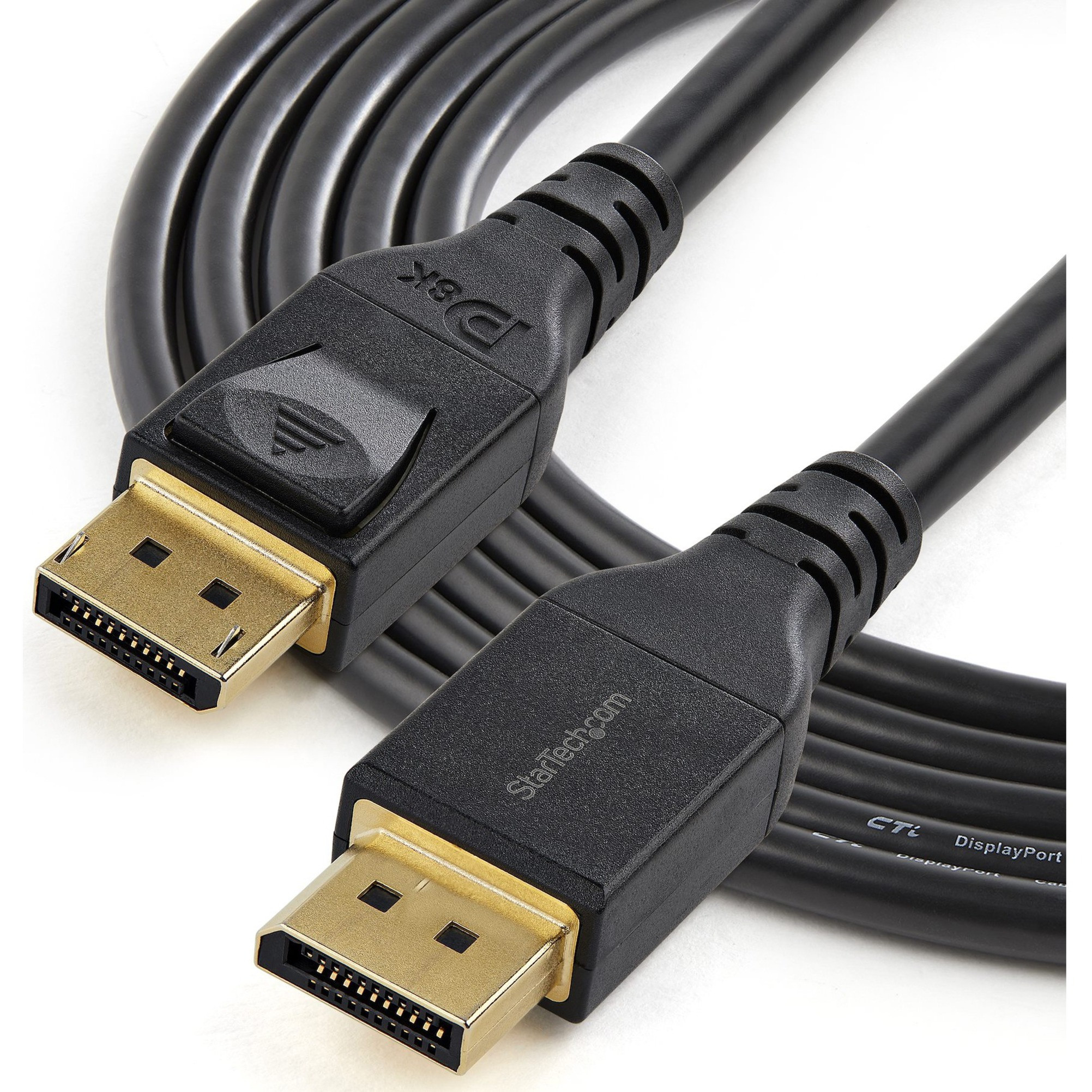 4 m VESA Certified DisplayPort 1.4 Cable - 8K 60Hz HBR3 HDR - 13 ft Super  UHD DisplayPort to DisplayPort Monitor Cord - Ultra HD 4K 120Hz DP 1.4 Slim