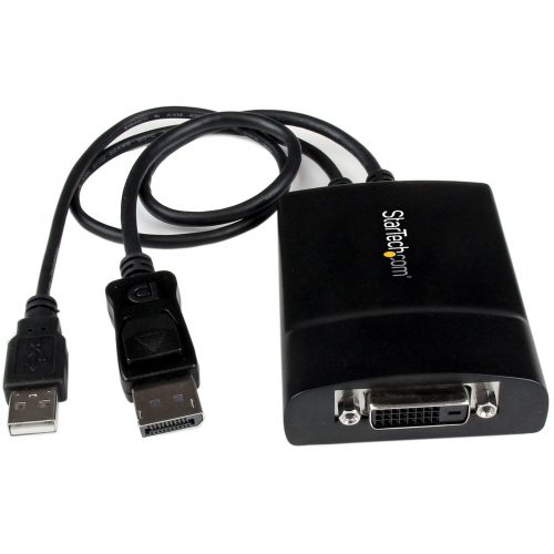 Startech .com DisplayPort to DVI Dual Link Active Adapter, DisplayPort to DVI-D Adapter/Video Converter 2560×1600 60Hz, DP to DVI AdapterActi… DP2DVID2