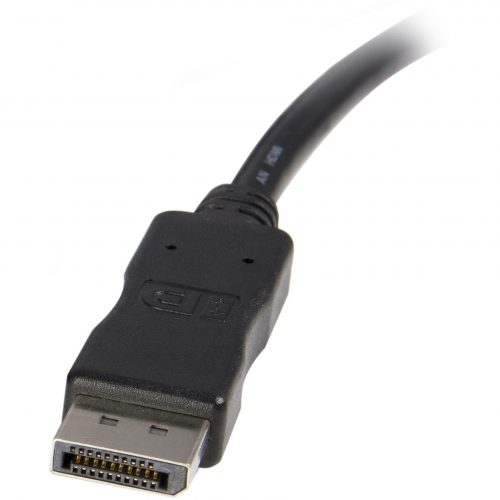 Startech .com 10ft (3m) DisplayPort to DVI Cable, DisplayPort to DVI-D Adapter/Converter Cable, 1080p Video, DP 1.2 to DVI Monitor Cable10f… DP2DVIMM10
