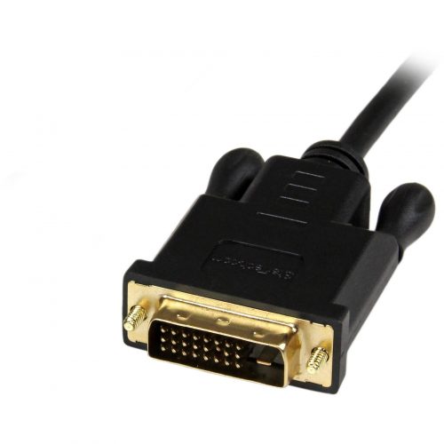 Startech .com 3ft (1m) DisplayPort to DVI Cable, 1080p Video, Active DisplayPort to DVI-D Adapter/Converter Cable, DP to DVI Monitor Cable -… DP2DVIMM3BS