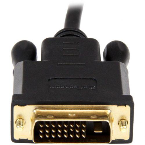 Startech .com 6ft (1.8m) DisplayPort to DVI Cable, 1080p, Active DisplayPort to DVI-D Adapter/Converter Cable, DP 1.2 to DVI Monitor Cable -… DP2DVIMM6BS