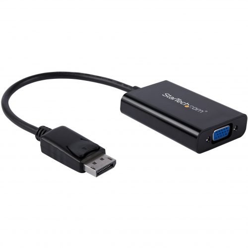 Startech .com DisplayPort to VGA Adapter with AudioDP to VGA Converter1920x1200Connect your PC to a VGA display and a discrete 3.5mm aud… DP2VGAA