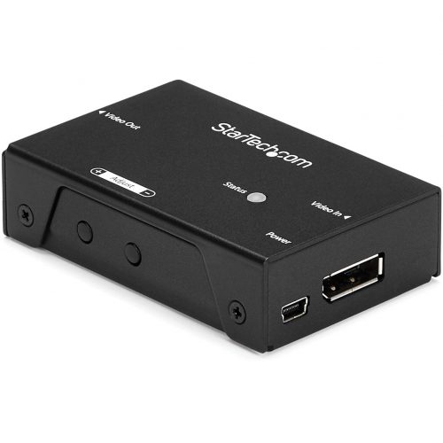 Startech .com DisplayPort Signal BoosterDisplayPort ExtenderDP Video Signal Amplifier4K 60HzAmplify the strength of your DisplayPort… DPBOOST