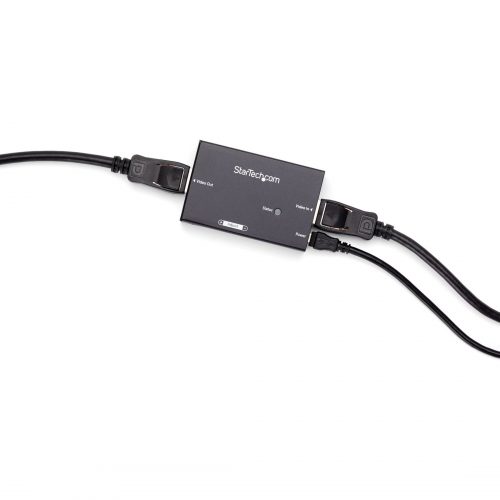 Startech .com DisplayPort Signal BoosterDisplayPort ExtenderDP Video Signal Amplifier4K 60HzAmplify the strength of your DisplayPort… DPBOOST