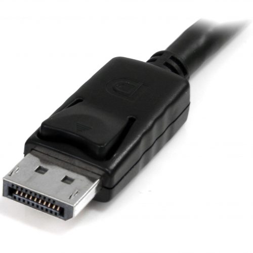 Startech .com 3ft (1m) Panel Mount DisplayPort Cable, 4K x 2K Video, DisplayPort 1.2 Extension Cable Male to Female, DP Extender Cord3ft Pa… DPPNLFM3PW