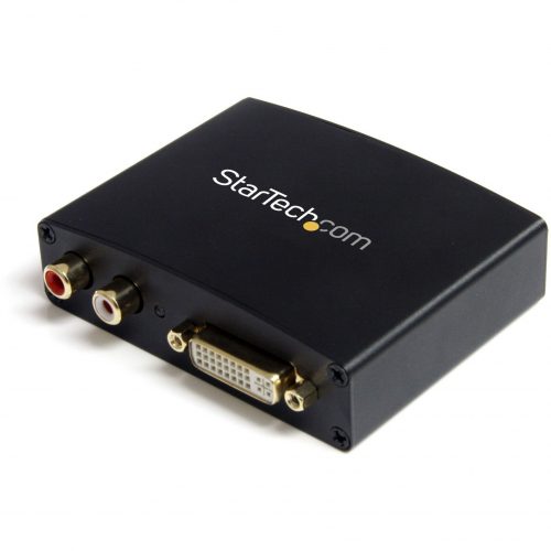 Startech .com DVI to HDMI Video Converter with AudioConnect a DVI-D source device with RCA audio to an HDMI monitor/televisiondisplayport… DVI2HDMIA