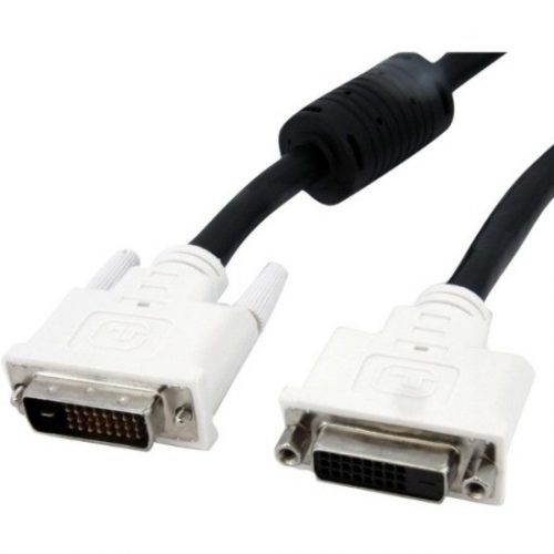Startech .com 15 ft DVI-D Dual Link Monitor Extension CableM/FDVI-D Male VideoDVI-D Female Video15ftBlack DVIDDMF15