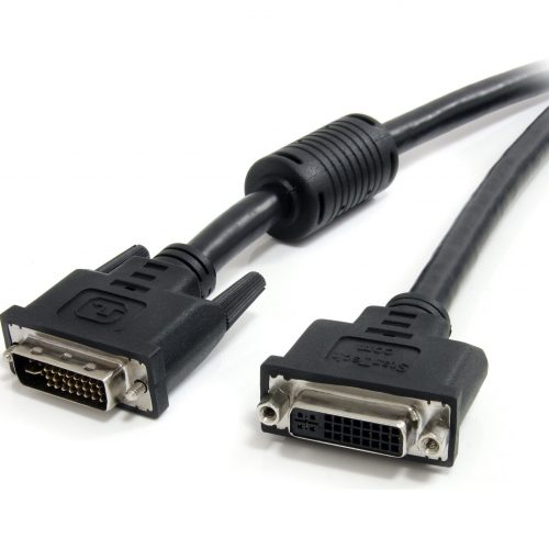 Startech .com 6 ft DVI-I Dual Link Digital Analog Monitor Extension Cable M/FExtend your DVI-I (dual link) connection by 6ft6 ft DVI Male… DVIIDMF6