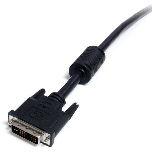 Startech .com 6 ft DVI-I Single Link Digital Analog Monitor Cable M/MProvides a high speed, crystal clear connection between your DVI devices… DVIISMM6