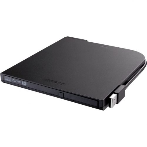 Buffalo Technology 8x Portable DVD Writer with M-DISC Support (DVSM-PT58U2VB)DVD, CD & M-DISCUltra Slim and CompactUSB Bus PoweredIntegra… DVSM-PT58U2VB