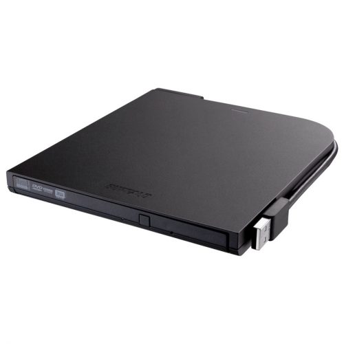 Buffalo Technology 8x Portable DVD Writer with M-DISC Support (DVSM-PT58U2VB)DVD, CD & M-DISCUltra Slim and CompactUSB Bus PoweredIntegra… DVSM-PT58U2VB