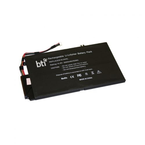 Battery Technology BTI Compatible Model HP Notebooks: ENVY 4-1043CL ENVY 4-1003TU ENVY 4-1004TU ENVY 4-1008TU ENVY 4-1009TU ENVY 4-1012TX ENVY 4-1013TX… EL04-BTI