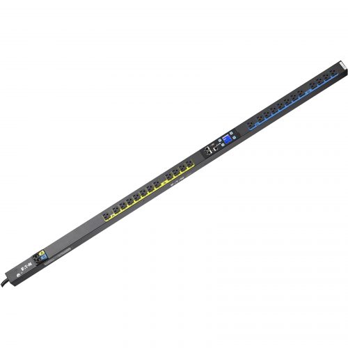 Eaton Managed Rack PDU 2.88 kW max 120V 24A 0U 24 Outlet Single-Phase PDUSwitchedNEMA L5-30P24 x NEMA 5-20R120 V AC2880 WNet… EMA108-10