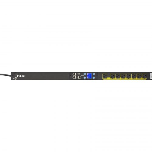 Eaton Managed Rack PDU 1.92 kW max 120V 16A 0U 8 Outlet Single-Phase PDUSwitchedNEMA 5-20P, NEMA L5-20P8 x NEMA 5-20R120 V AC19… EMA113-10