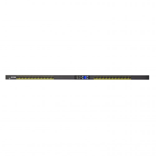 Eaton ePDU G3 Metered Input 38U-A ; 1.44 KW; IN: 5-15P 12A 1P OUT: 24X5-15RNEMA 5-15P24 x NEMA 5-15R120 V AC1440 WNetwork (RJ-4… EMI100-10