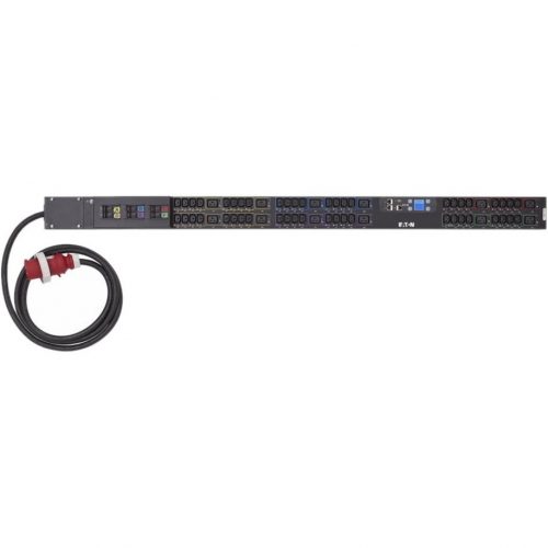 Eaton ePDU 60-Outlets PDUMetered309-532P6W48 x IEC 60320 C13, 12 x IEC 60320 C19230 V AC, 400 V ACNetwork (RJ-45)0UVertic… EMI356-10
