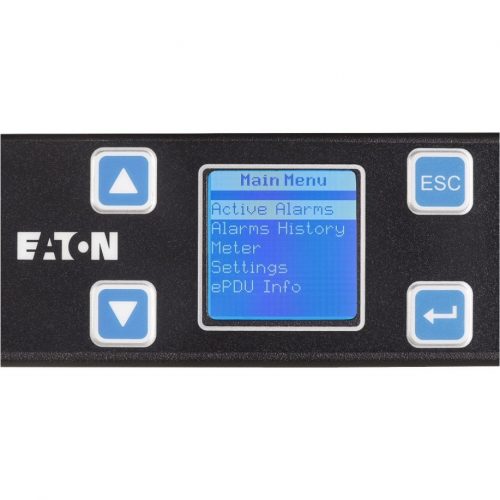 Eaton Metered Input rack PDU, 1U, 5-15P input, 1.44 kW max, 120V, 12A, 10 ft cord, Single-phase, Outlets: (12) 5-15RNEMA 5-15P12 x NEMA… EMIT00-10