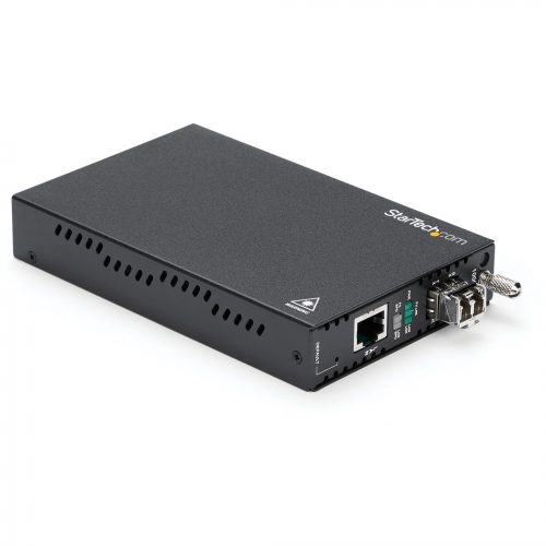 Startech .com OAM Managed Gigabit Ethernet Fiber Media ConverterMulti Mode LC 550m802.3ah CompliantConvert and extend a Gigabit Eth… ET91000LCOAM