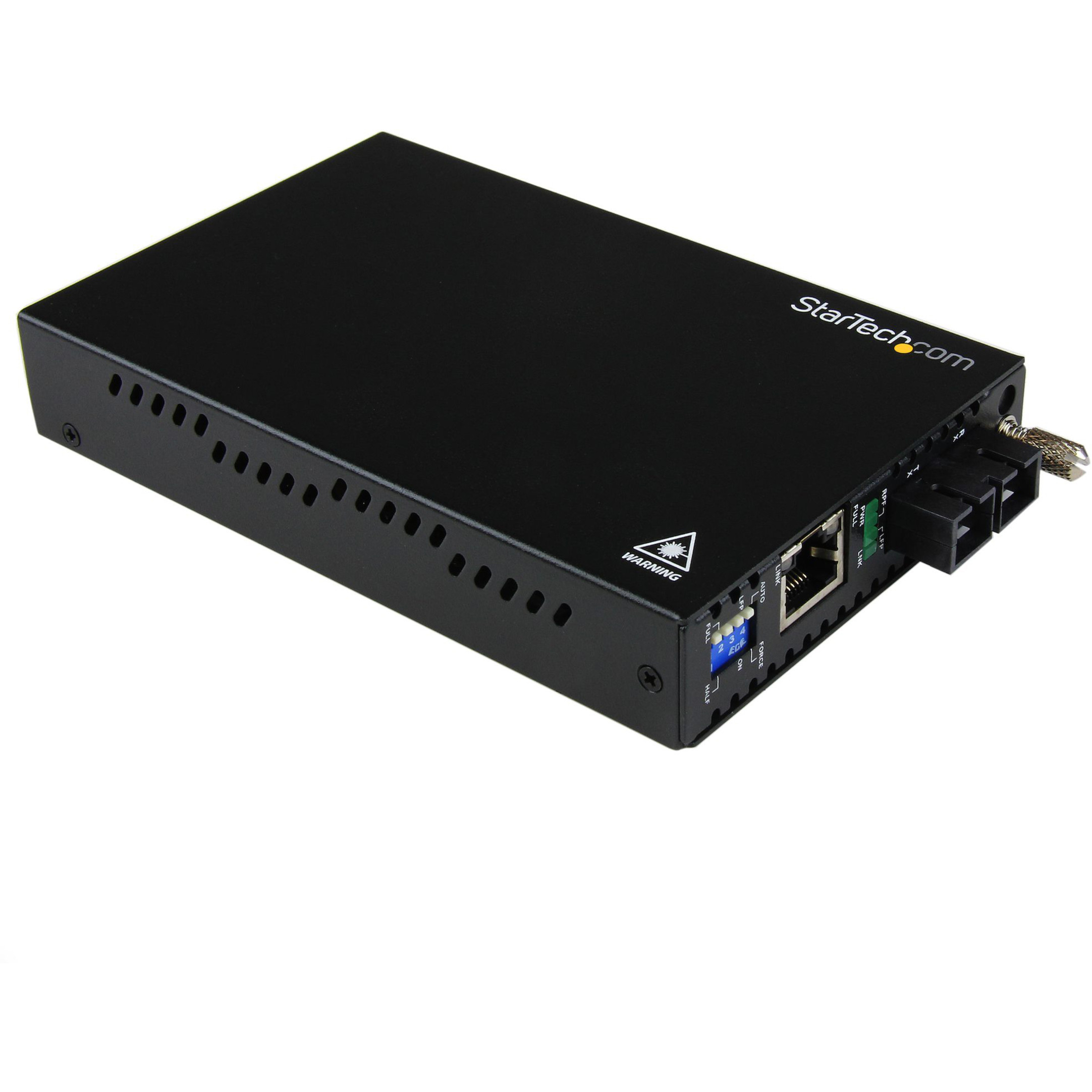 Startech .com Gigabit Ethernet Multi Mode Fiber Media Converter SC 550m1000 MbpsConvert and extend a Gigabit Ethernet connection up to 5… ET91000SC2