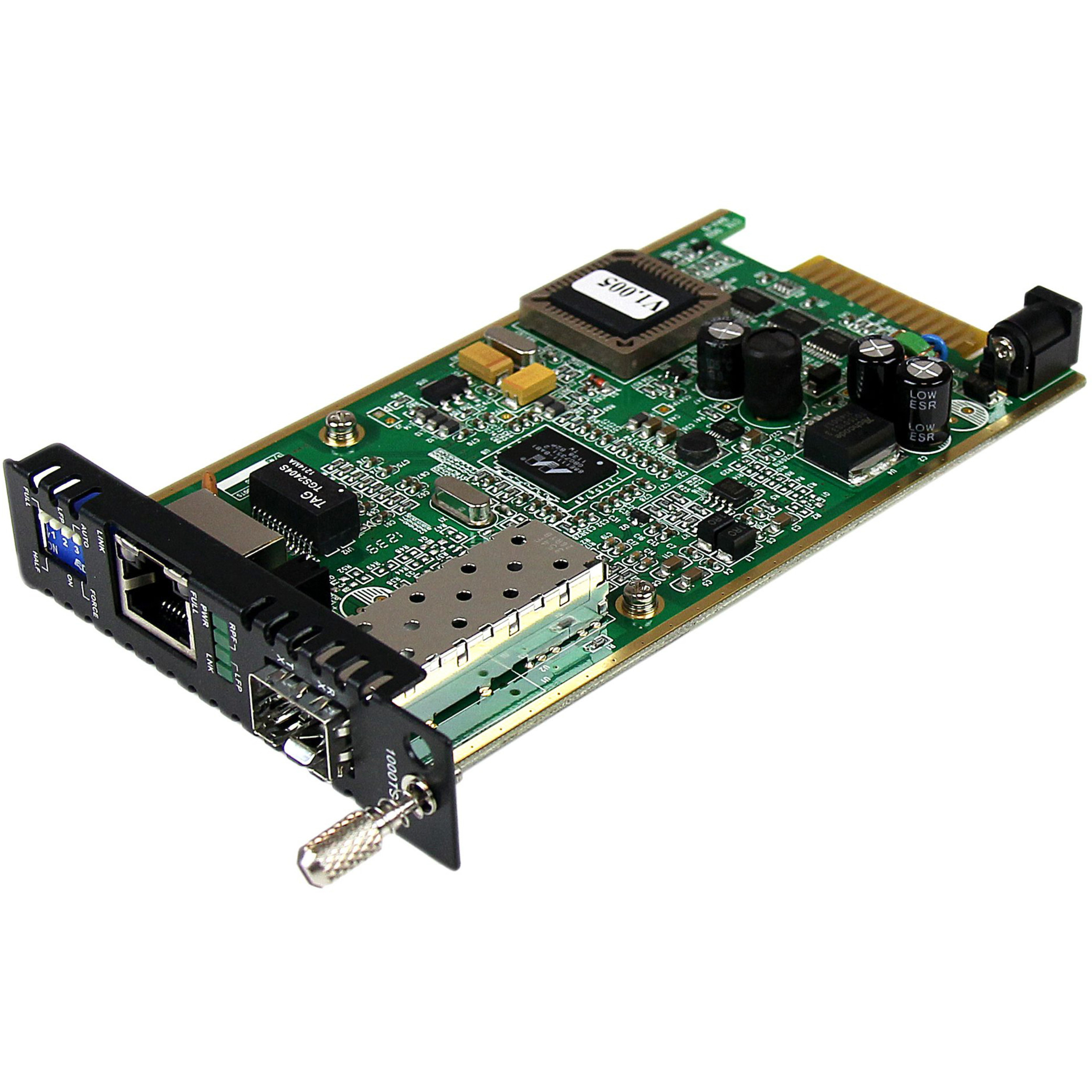 Startech .com Gigabit Ethernet Fiber Media Converter Card Module with Open SFP SlotConvert a Gigabit Ethernet connection over fiber using… ET91000SFP2C