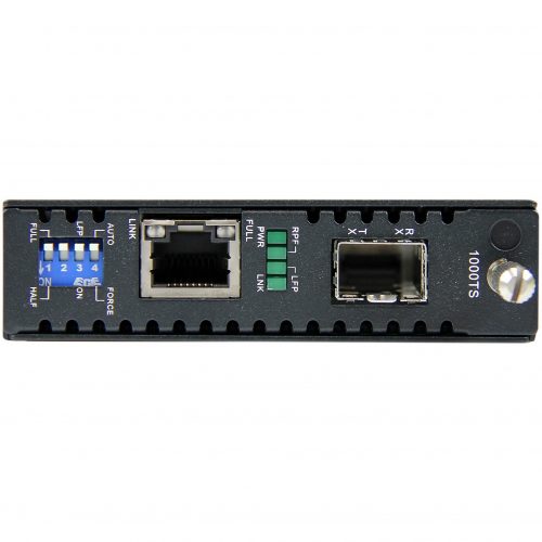 Startech .com Gigabit Ethernet Fiber Media Converter with Open SFP SlotConvert and extend a Gigabit Ethernet connection over fiber using t… ET91000SFP2