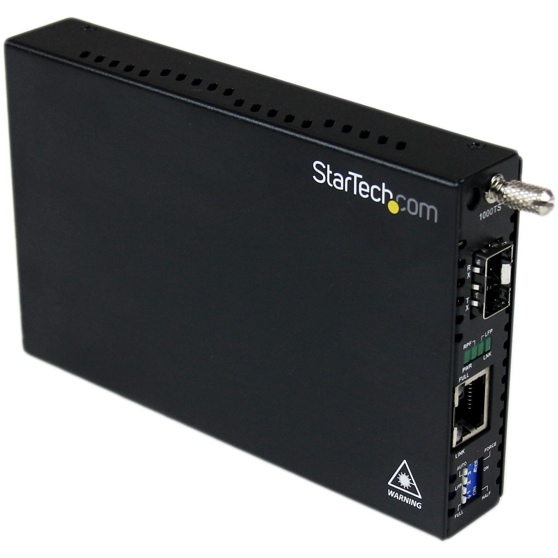 Startech .com Gigabit Ethernet Fiber Media Converter with Open SFP SlotConvert and extend a Gigabit Ethernet connection over fiber using t… ET91000SFP2