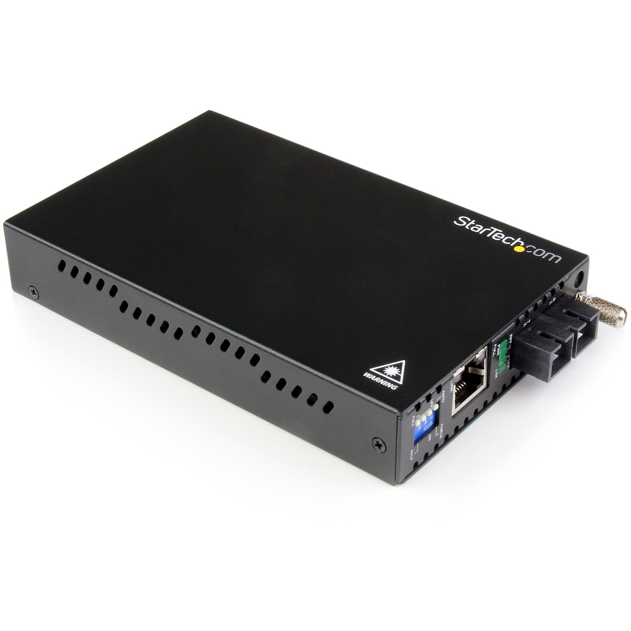 Startech .com Gigabit Ethernet Single Mode Fiber Media Converter SC 40 km1000 MbpsConvert and extend a Gigabit Ethernet connection up… ET91000SM402