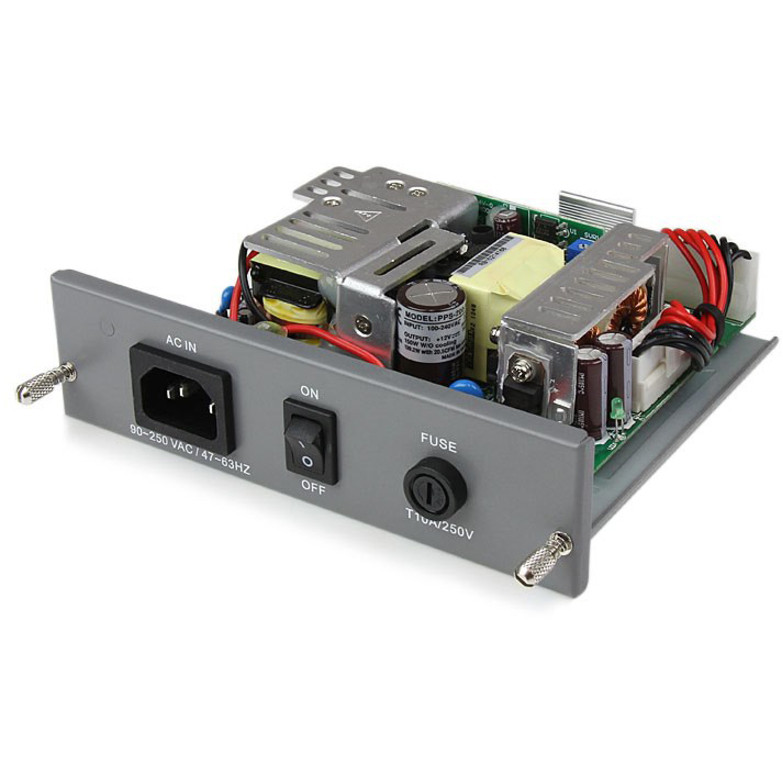 Startech Star Tech.com Redundant 200W Media Converter Chassis Power Supply Module for ETCHS2UAdd a redundant or replacement power supply to the ETC… ETCHS2UPSU