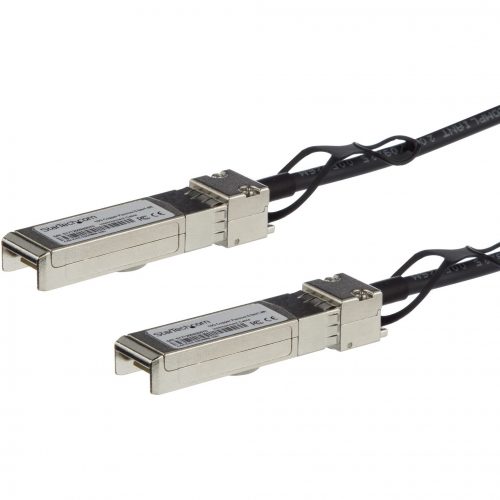 Startech .com .com 1m SFP+ to SFP+ Direct Attach Cable for Juniper EX-SFP-10GE-DAC-1M 10GbE SFP+ Copper DAC 10 Gbps Passive Twinax -… EXSFP10GE1M