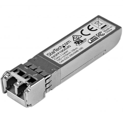 Startech .com Juniper EX-SFP-10GE-LR Compatible SFP+ Module10GBASE-LR10GE SFP+ 10GbE Single Mode Fiber SMF Optic Transceiver 10km DDM… EXSFP10GELRS