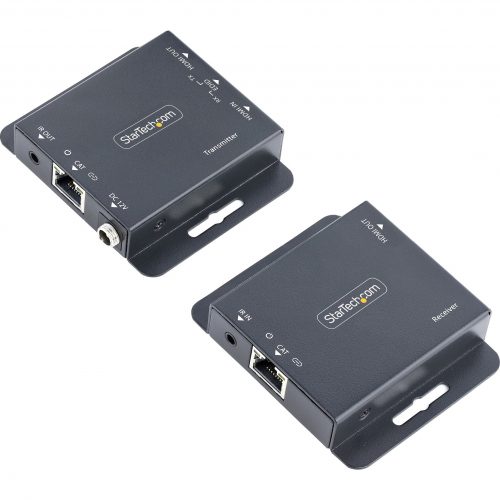 Startech .com HDMI Extender over CAT6/CAT5, 4K 30Hz/130ft PoC HDMI over Ethernet Extender, HDMI Transmitter and Receiver kit, IR Ext… EXTEND-HDMI-4K40C6P1