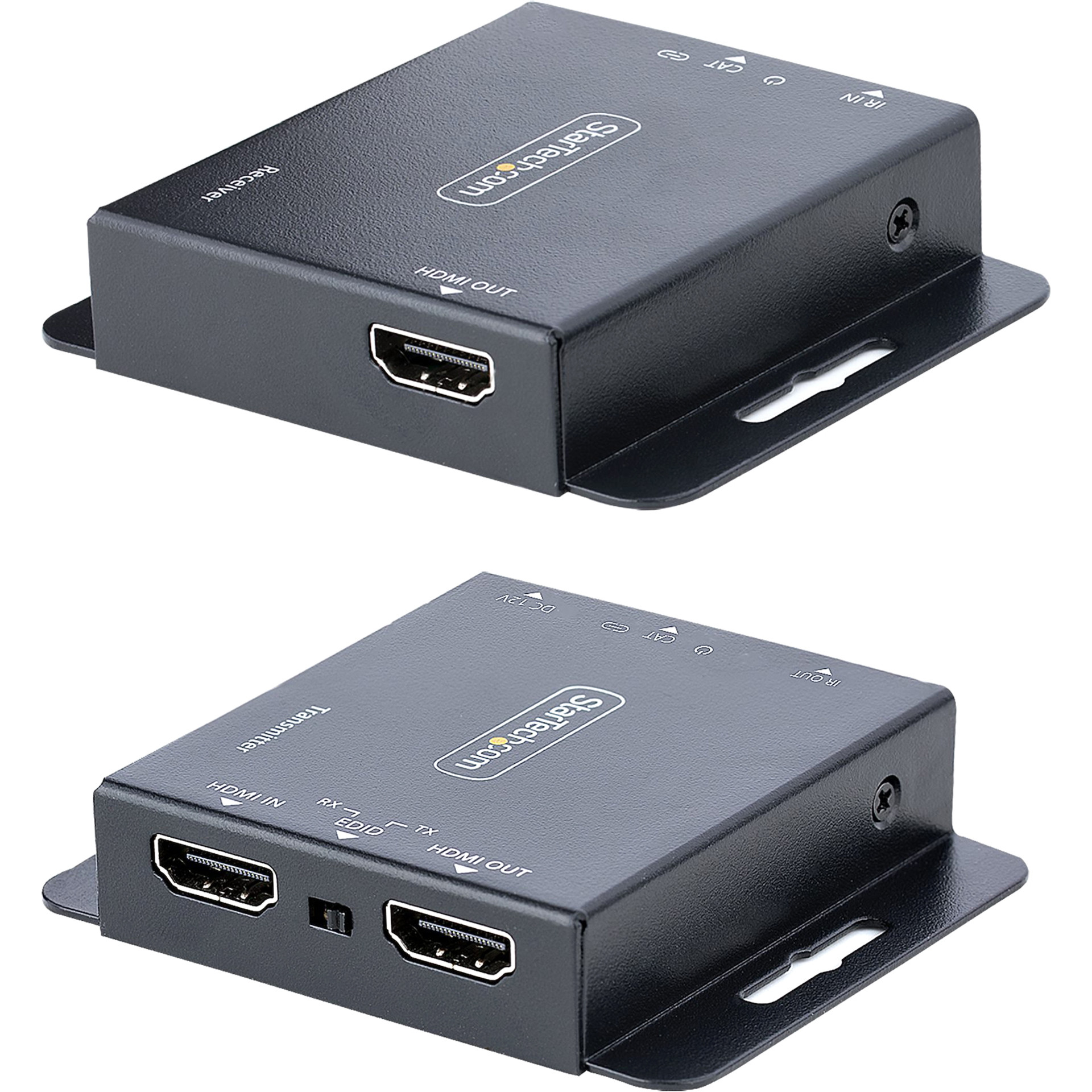 Startech .com HDMI Extender over CAT6/CAT5, 4K 30Hz/130ft HDMI over Ethernet Extender, HDMI Transmitter and Receiver kit, IR Ext... EXTEND-HDMI-4K40C6P1 - Corporate Armor