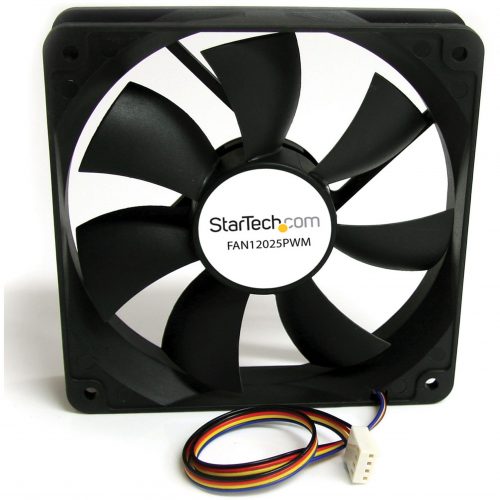 Startech Star Tech.com 120x25mm Computer Case Fan with PWMPulse Width Modulation ConnectorAdd a Variable Speed, PWM-controlled Cooling Fan to y… FAN12025PWM