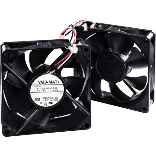 Cyber Power FAN24V450T 3-Phase Modular UPS Replacement FanFan assembly with wiring connection terminal,  Warranty FAN24V450T