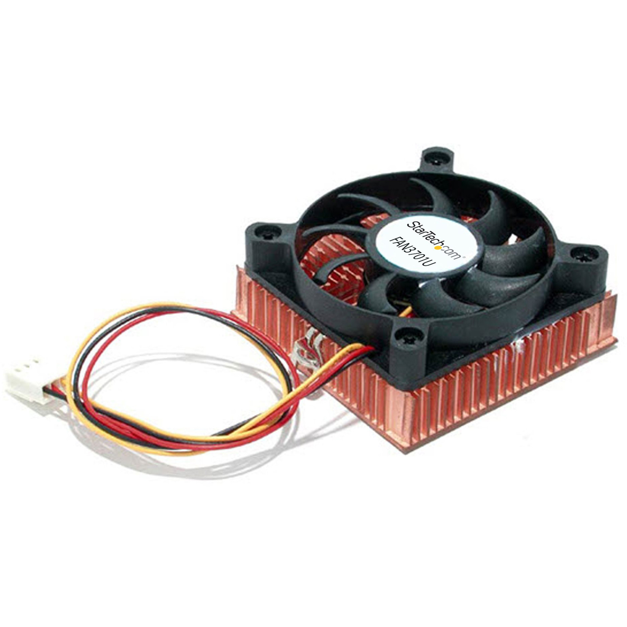 Startech Star Tech.com 1U 60x10mm Socket 7/370 CPU Cooler Fan w/ Copper Heatsink & TX32.36″ Maximum Fan Diameter100.8 gal/min Maximum Airflow50… FAN3701U