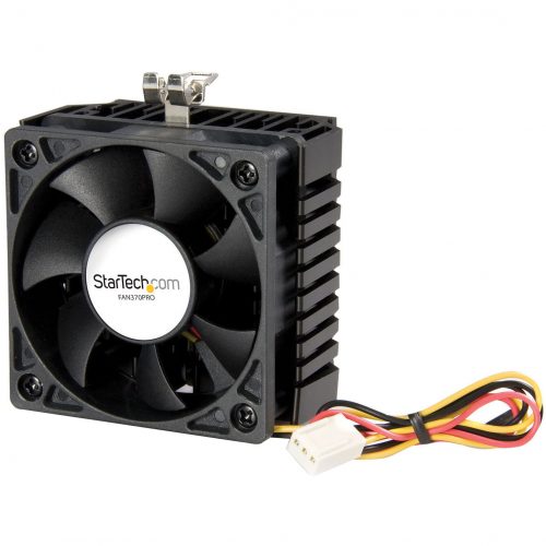 Startech .com 65x60x45mm Socket 7/370 CPU Cooler Fan w/ Heatsink & TX3 connectorProcessor cooler( Socket 370, Socket 7 )2.28″ Maximum… FAN370PRO