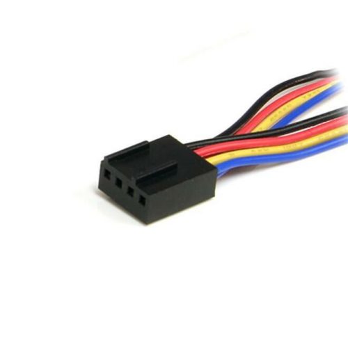 Startech Star Tech.com 12in 4 Pin PWM Fan Extension Power Y CableF/MConnect two 4-pin (PWM) Fans to a Single Connector on the Power Supply1f… FAN4SPLIT12