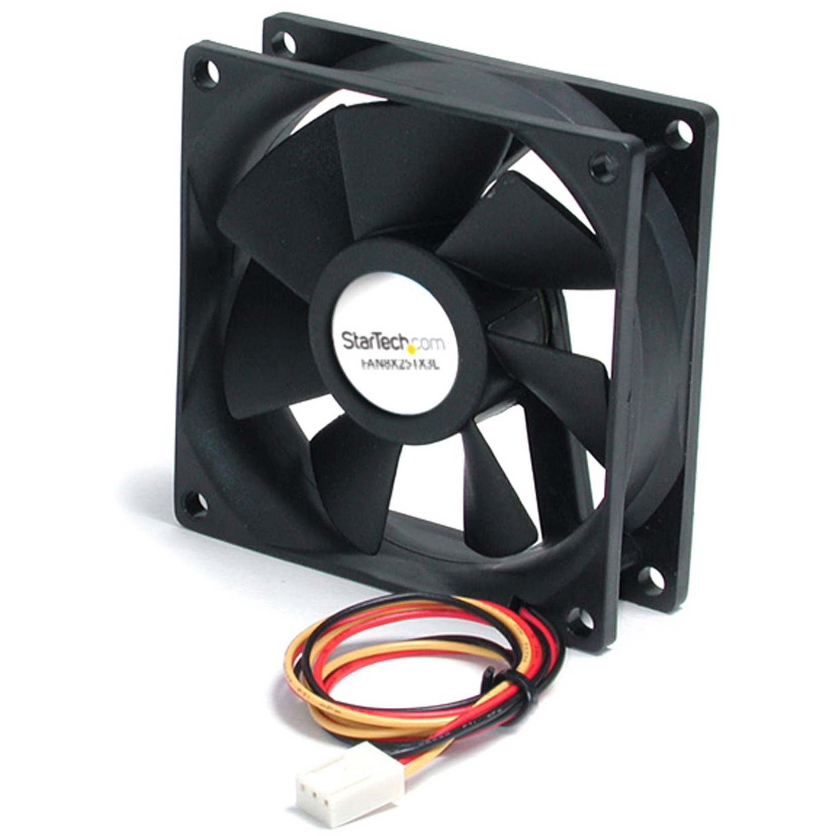 Startech .com 80x25mm Ball Bearing Quiet Computer Case Fan w/ TX3 ConnectorFan KitAdd additional chassis cooling with a 80mm ball beari… FAN8X25TX3L