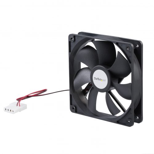 Startech .com 120x25mm Dual Ball Bearing Computer Case Fan w/ LP4 Connector2000rpm FANBOX12