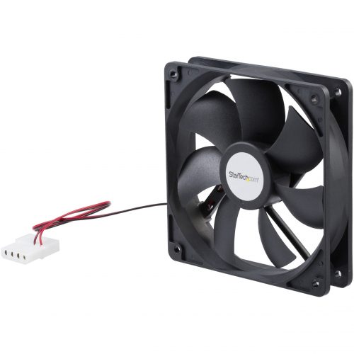 Startech .com 120x25mm Dual Ball Bearing Computer Case Fan w/ LP4 Connector2000rpm FANBOX12