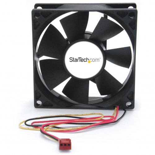 Startech .com 80x25mm Dual Ball Bearing Computer Case Fan w/ TX3 ConnectorAdd additional chassis cooling with a 80mm ball bearing fanpc fan… FANBOX2