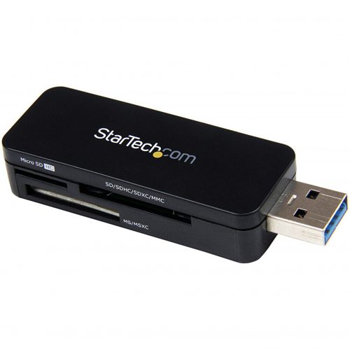Startech Star Tech.com USB 3.0 External Flash Multi Media Memory Card ReaderSDHC MicroSDAdd a compact external memory card reader to any compu… FCREADMICRO3