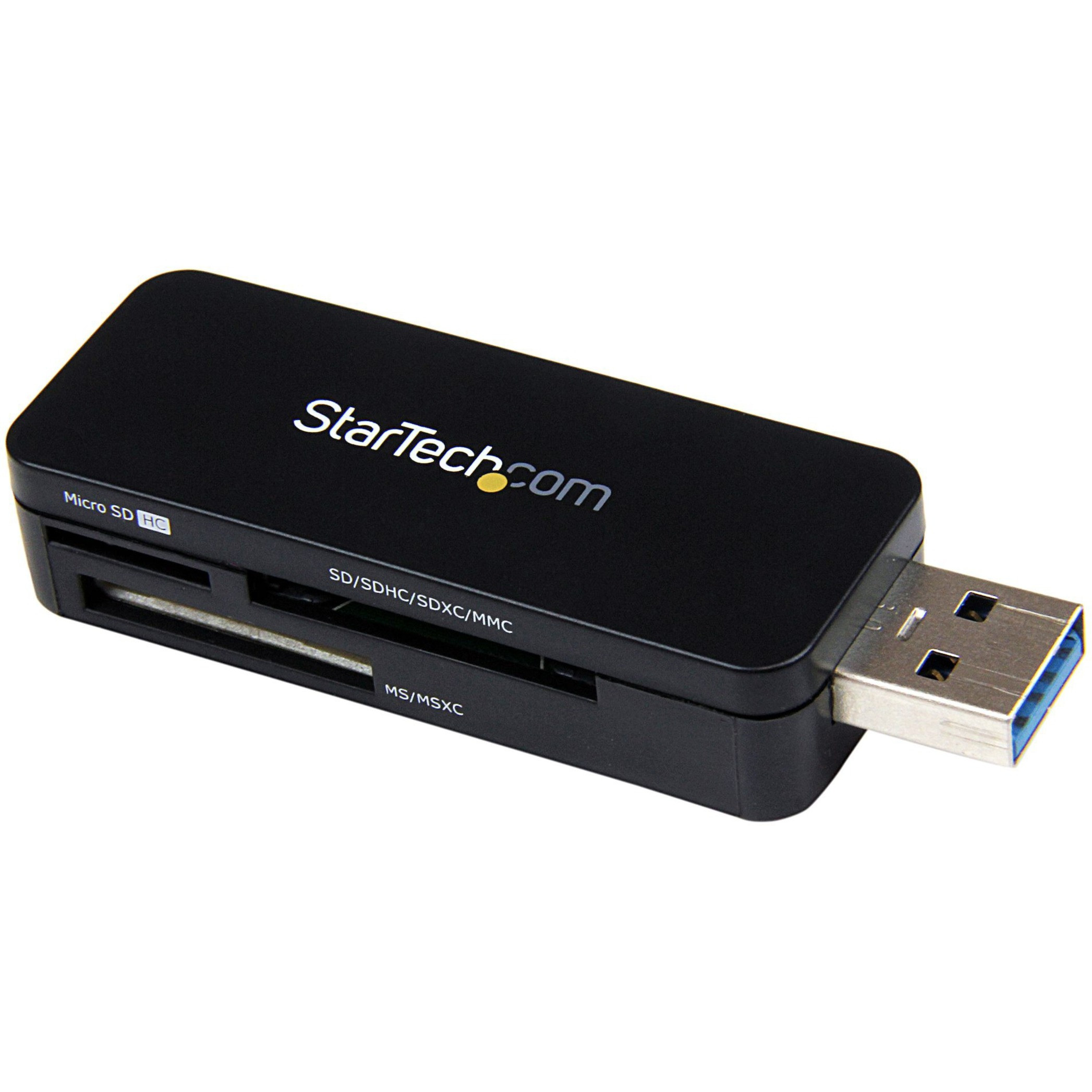 Startech Star USB 3.0 External Flash Media Memory Card ReaderSDHC MicroSDAdd a compact external memory card reader any compu... FCREADMICRO3 - Corporate